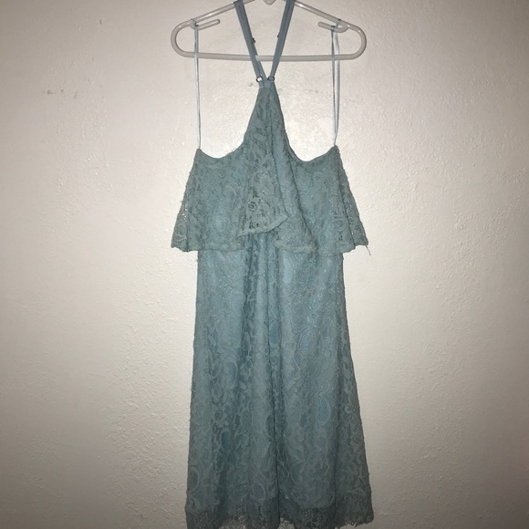 Francesca’s Lacey Mini Dress - Picture 2 of 6